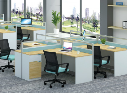 Bürotisch Schreibtisch Tisch Arbeitstisch Firma Möbel Counter call center möbel